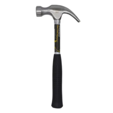 Blackspur 8oz Claw Hammer Solid Straight Steel Strong Tabular Anti Slip