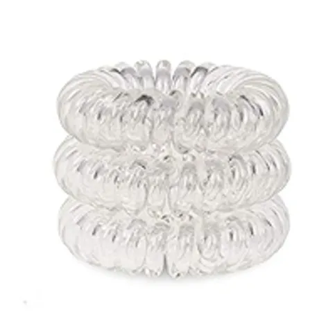 Clear Spiral Bobbles 3pc