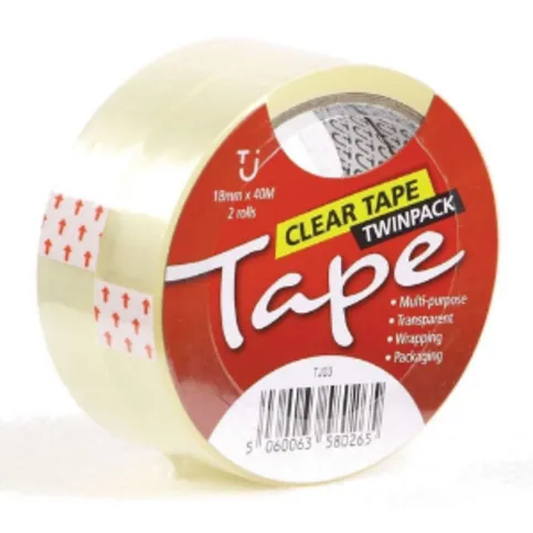 Clear Tape Twin Pack
