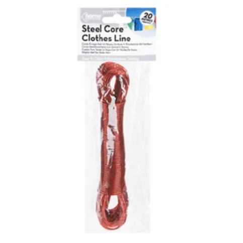 Steel Wire Core Clothes Washing Line  20m