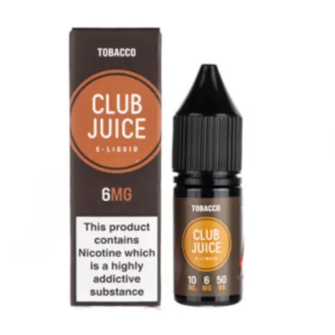 Club Juice Tobacco E-Liquid 6mg