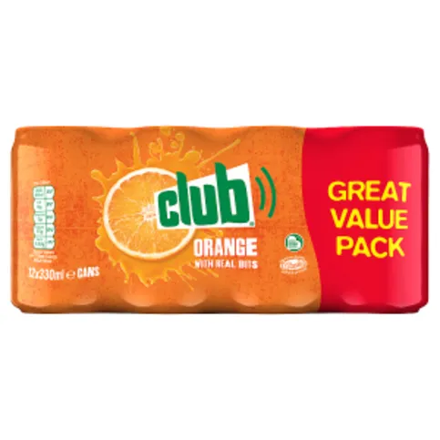 12x330ml Club Reg Orange 12x330ml
