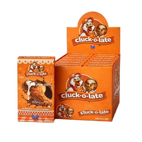 CLUCK-O-LATE CHICKEN SHAPED CHOCOLATE 50G