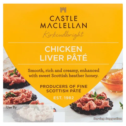 Castle MacLellan Chicken Liver Pâté 100g