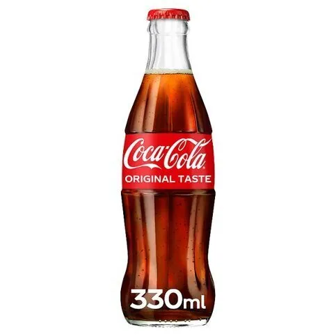Coca Cola Contour Glass Bottle 330ml