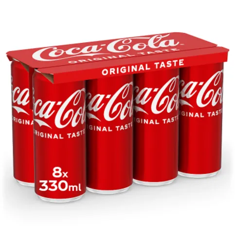 8x330ml Coke Regular 8x330ml