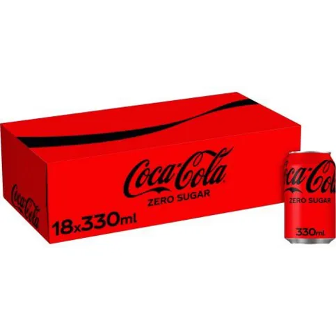 COCA COLA ZERO 18PACK CANS 