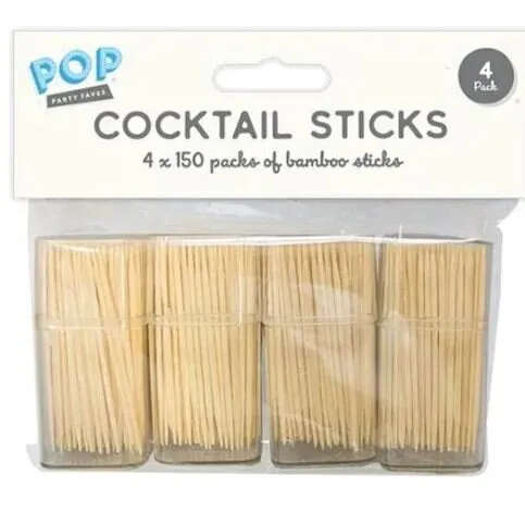 Cocktail Sticks 4pk
