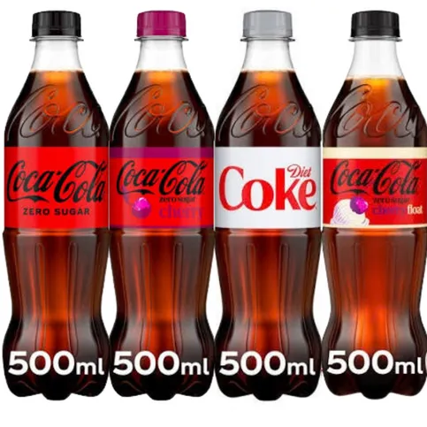 Coke Zero 500ml - Any 2 For 3.50