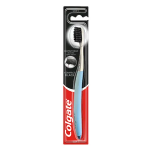 Colgate Compact Black Toothbrush