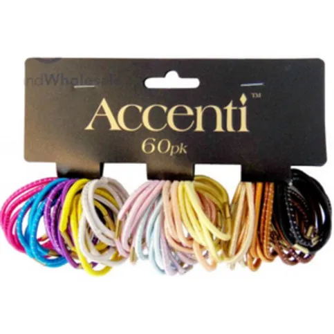 Colour Hairbands 60 Pack