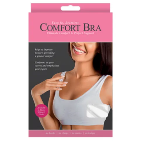 White Comfort Bra