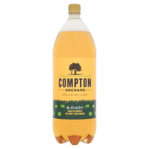 Compton Orchard Medium Dry Cider 2L