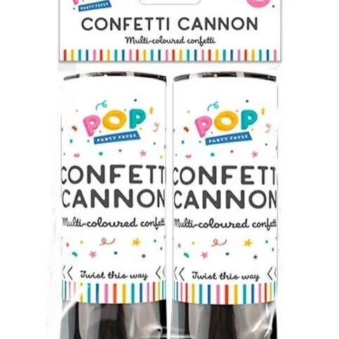 Confetti Canon 2pk