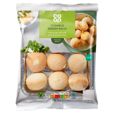 CP 12 Garlic Doughballs 165G