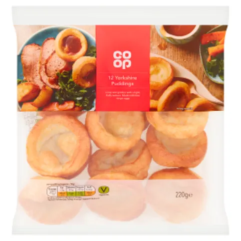 Co-op 12 Yorkshire Puddings 220g