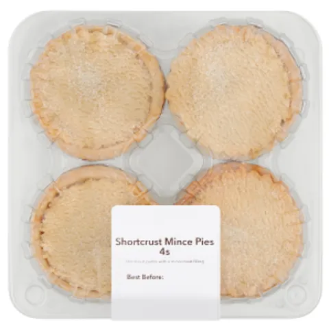 Co-op Shortcrust Mince Pies 4s