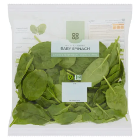 Co-op Baby Spinach 100g