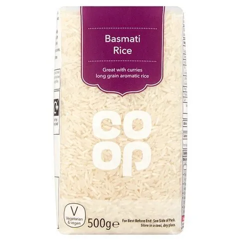 CO OP BASMATI RICE 500g