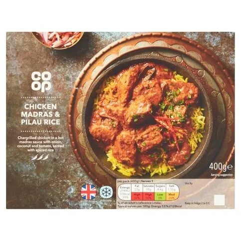 Co-op Chicken Madras 400g