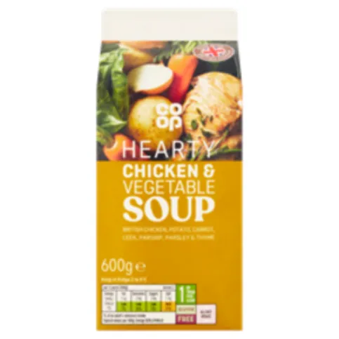 Co-op Chicken & Vegetable Soup 600g