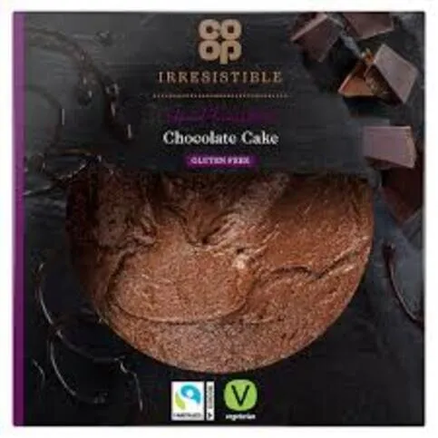 CO-OP CHOCOLATE SPONGE FTG CAKE EACH 1EACH