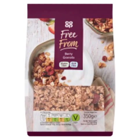 Co-op Free From Berry Granola 350g