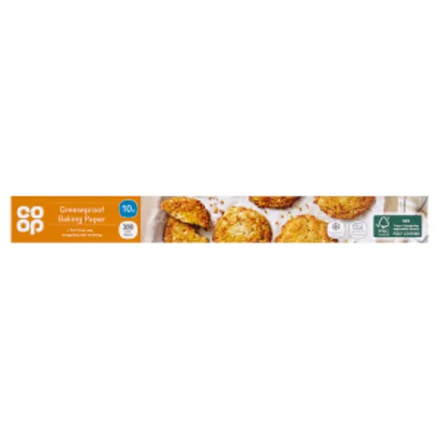 Co-op Greaseproof Baking Paper 10m