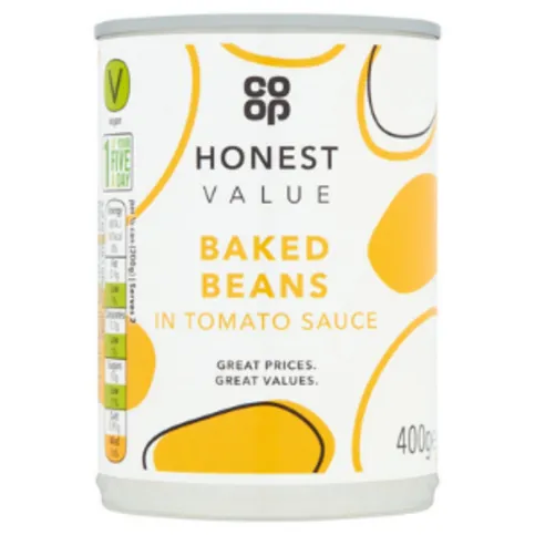 Co-op Honest Value Baked Beans 400g