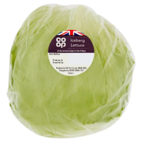 Co Op Iceberg Lettuce 1s