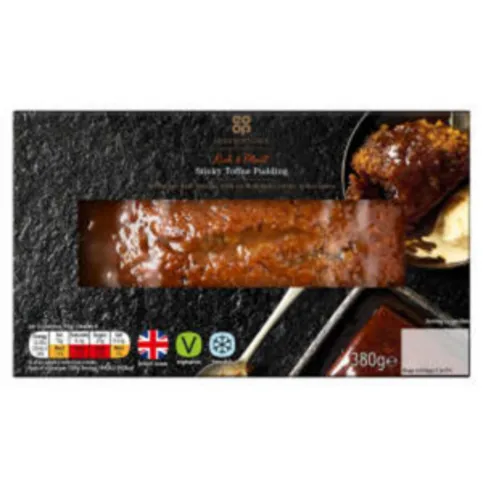 Co Op Irresistible Family Sticky Toffee Puddi 380g