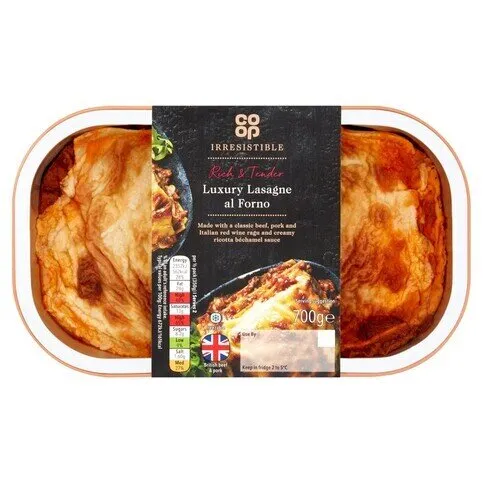 Co Op Irresistible Lasagne Al Forno 400g