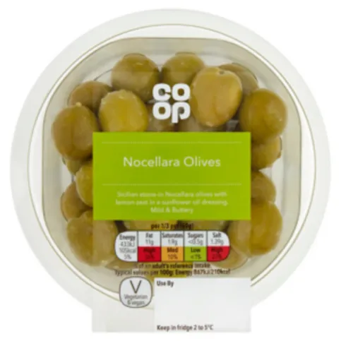 Co-op Irresistible Nocellara Olives 130g