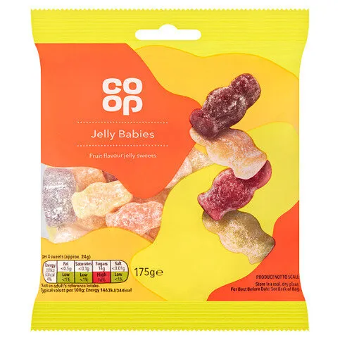 Co-op Jelly Babies 175g