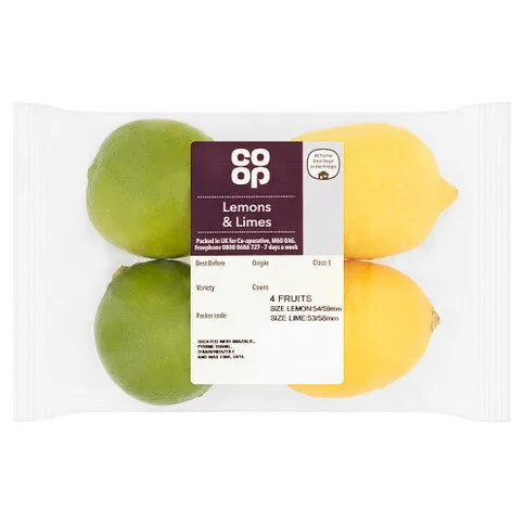 Co-op 4 Lemons & Limes