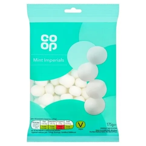 Co-op Mint Imperials 175g