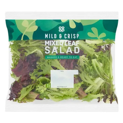 Co-op Mixed Leaf Salad 100g