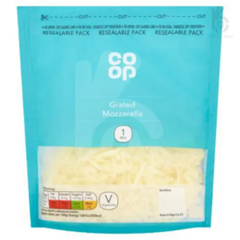 Co-op Mozzarella Grated 250g