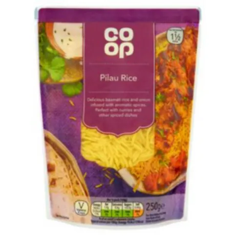 Co-op Pilau Microwave 250g
