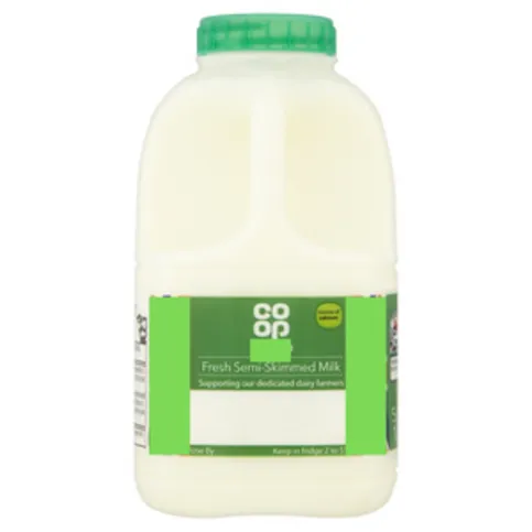 Co-op Scottish Semi Skimmed Milk 1 Pint