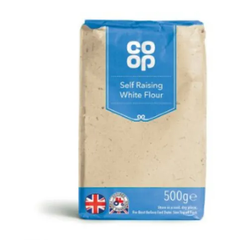 Co Op Self Raising White Flour 500g