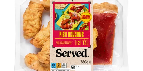 Co Op Fish Goujons Sweet Chilli & Lime Served 380g