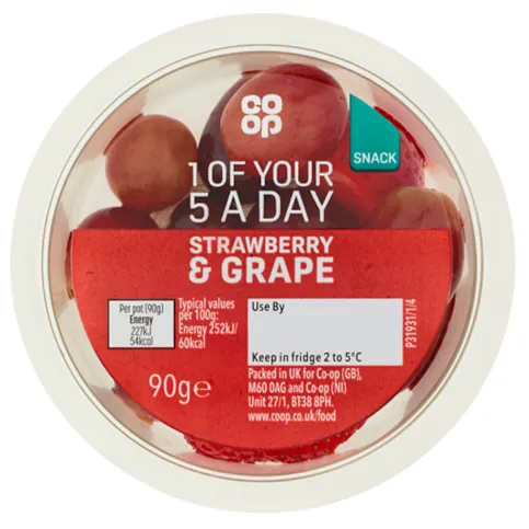 Co-op Strawberry And Grape 90g