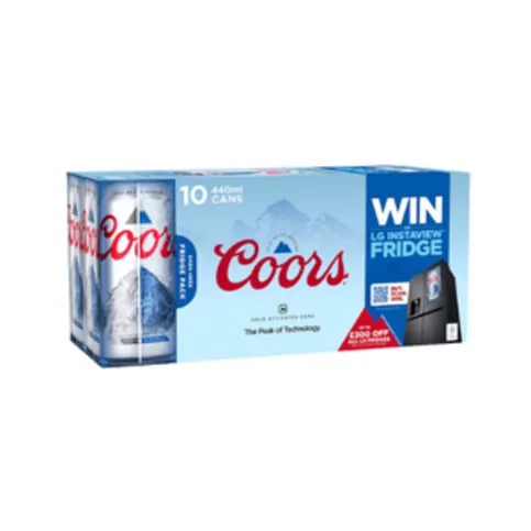 Coors 10 Pack 440ml