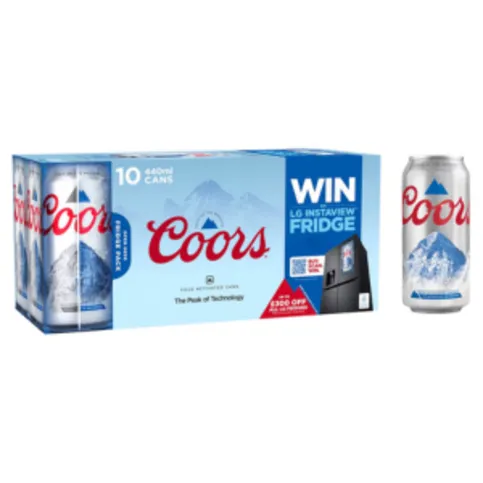 Coors 10pk 440ml 