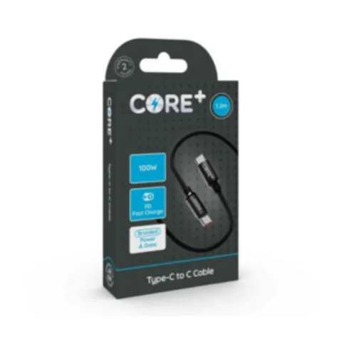 Core+ 1.2m Type-c to C Cable