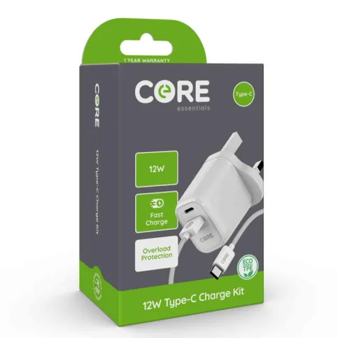 Core 12w Type C Charge Kit 1m