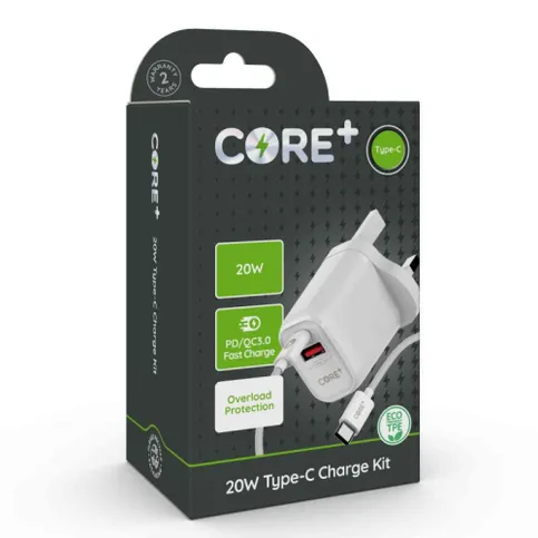 CORE + 20W Type C Charge Kit