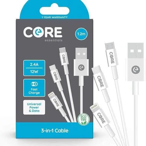 Core 3 In 1 Cable