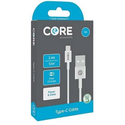 Core Type C Cable 1m